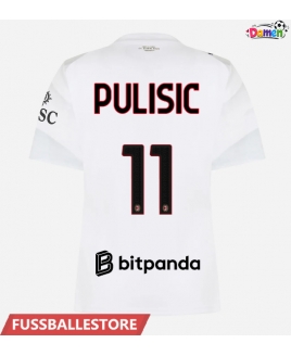 Günstige AC Milan Christian Pulisic #11 Auswärtstrikot Damen 2026-27 Kurzarm